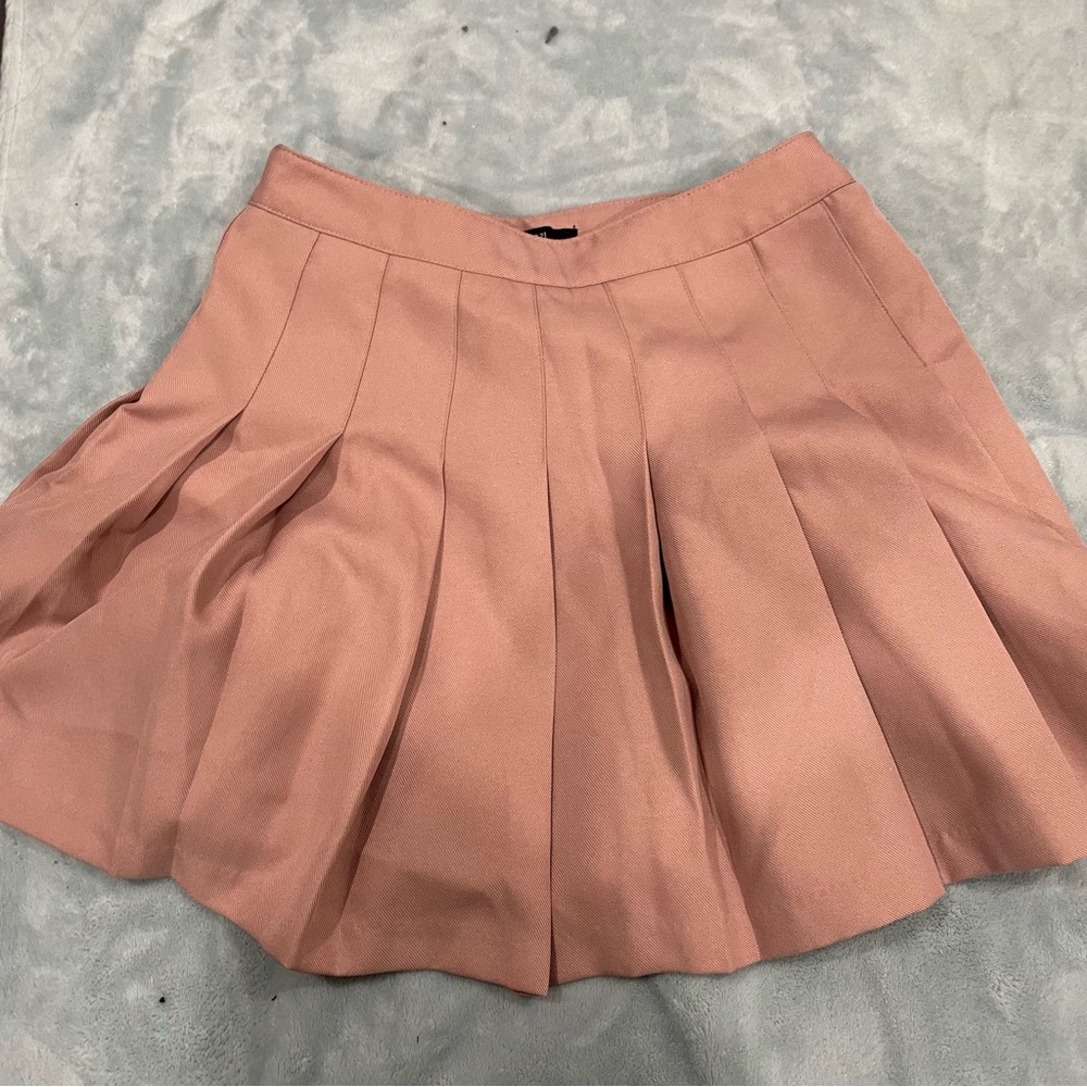 Pink skater skirt